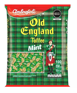 Toffee Menta Ambrosoli x 100 UND